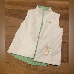 Masters golf vest NWT